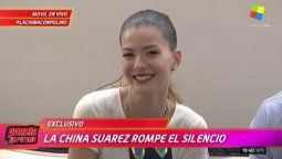 La China Suárez confirmó que está embarazada: Es un bebé muy buscado
