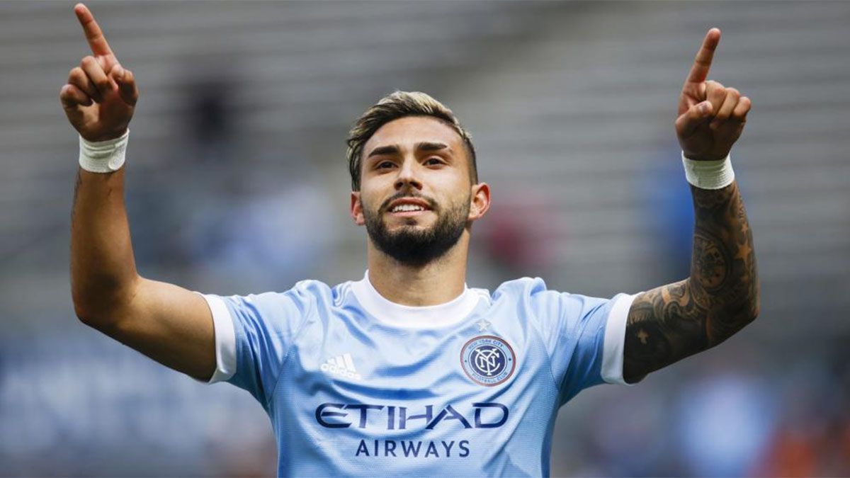 Valentín Castellanos hizo cuatro goles en el New York City FC, de la MLS.