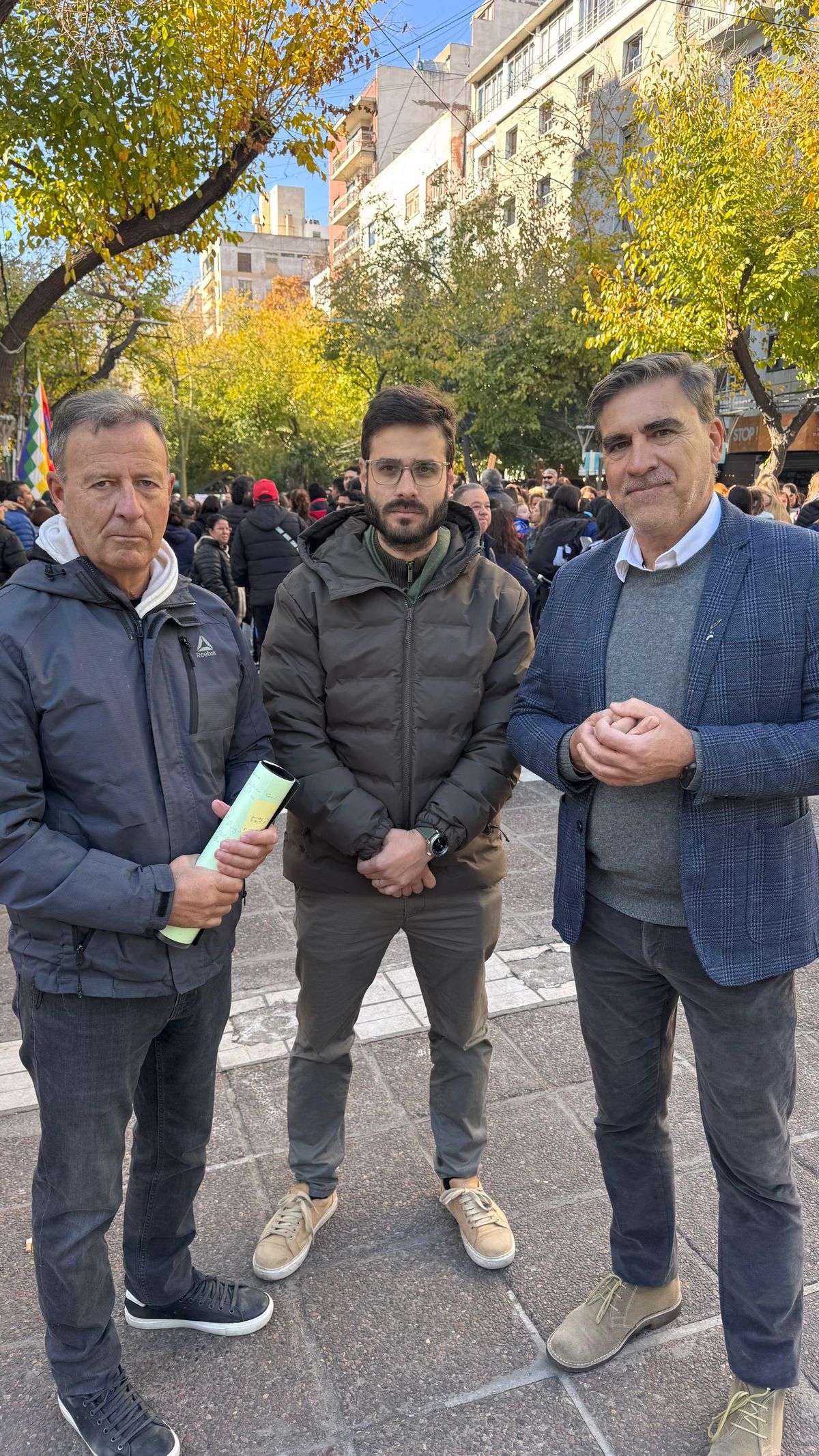 Del Partido Verde: Dugar Chappel, Emanuel Fugazzotto y Mario Vadillo. Del Partido Verde: Dugar Chappel, Emanuel Fugazzotto y Mario Vadillo.