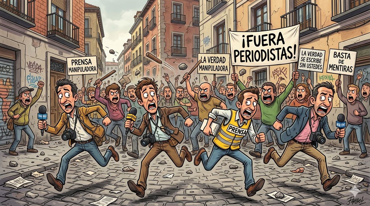 Día del Periodista. El poder fomenta el odio irracional al periodismo, y a medios y periodistas.