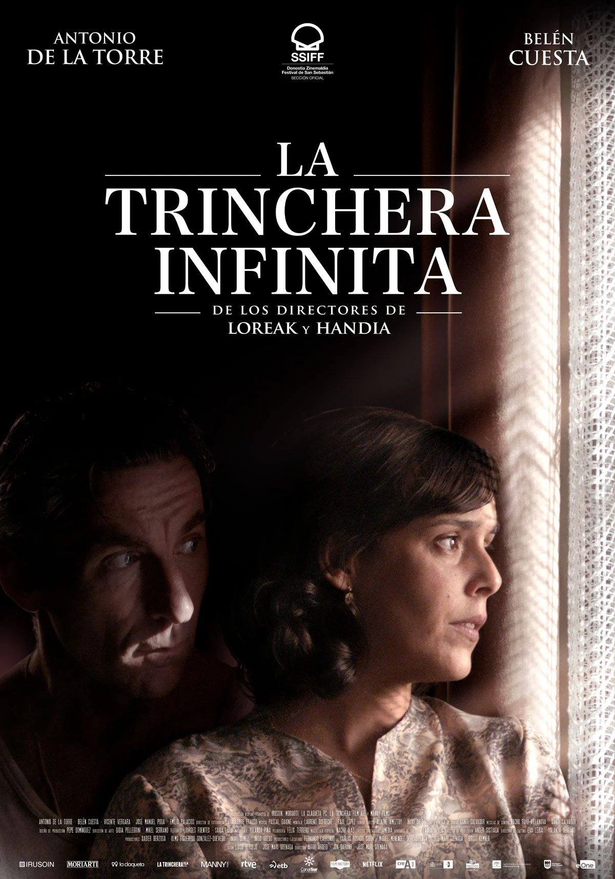 Antonio de la Torre y Bel&eacute;n Cuesta. Los dos protagonistas de la estupenda cinta La trinchera infinita.&nbsp;