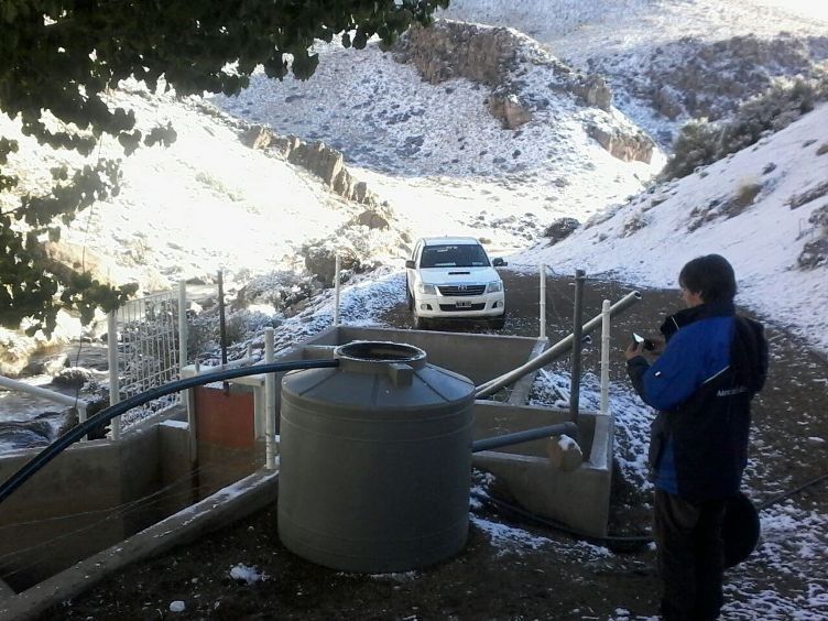 Realizaron controles en la calidad de agua de consumo en Malargüe