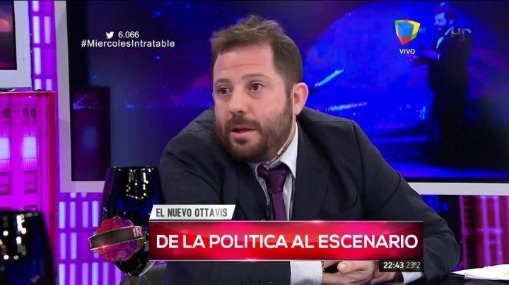José Ottavis, un legislador serio: Me encantan las plumas y los tacos