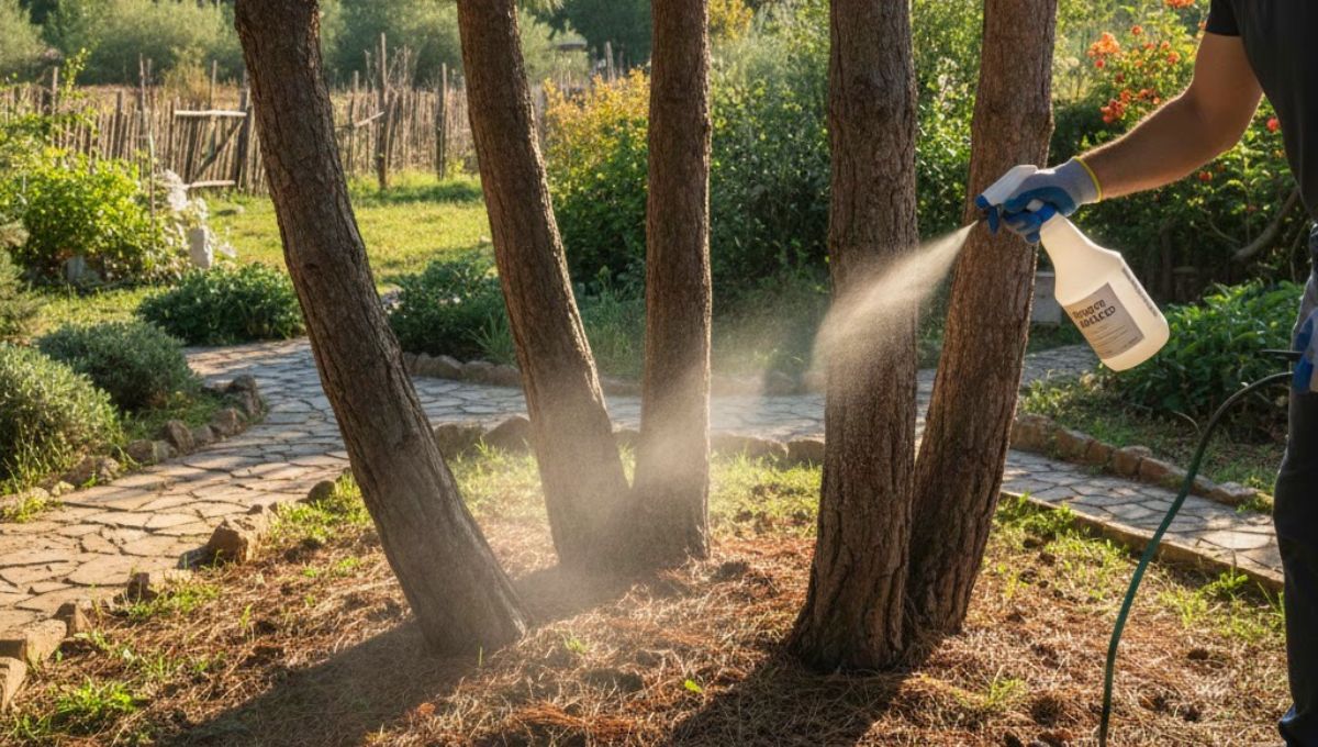 Rociar vinagre en los pinos del jardín: por qué recomiendan hacerlo y para qué sirve