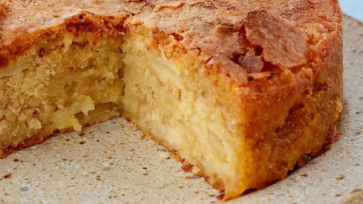 La receta de la torta matera de manzana es fácil de hacer y se hace con simples ingredientes.