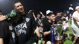 Ignacio Antonio y la Copa del ascenso. Sueño cumplido.
