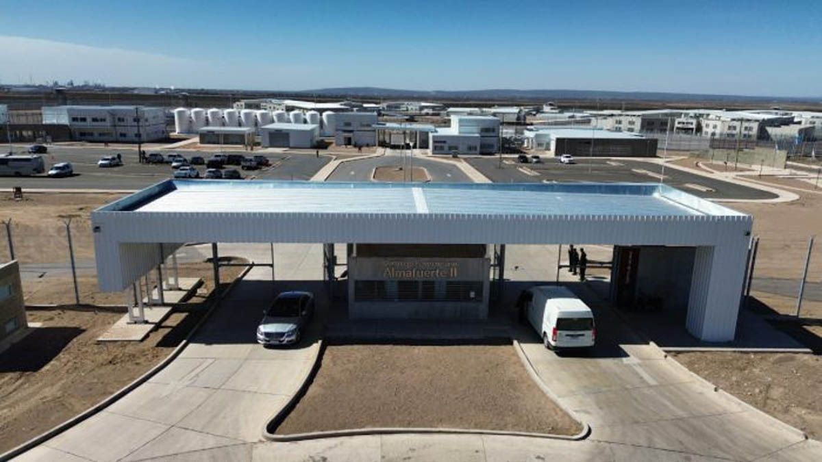 El ingreso al complejo Almafuerte II.