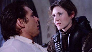 El romance real entre Han Solo y Leia durante el rodaje de Star Wars