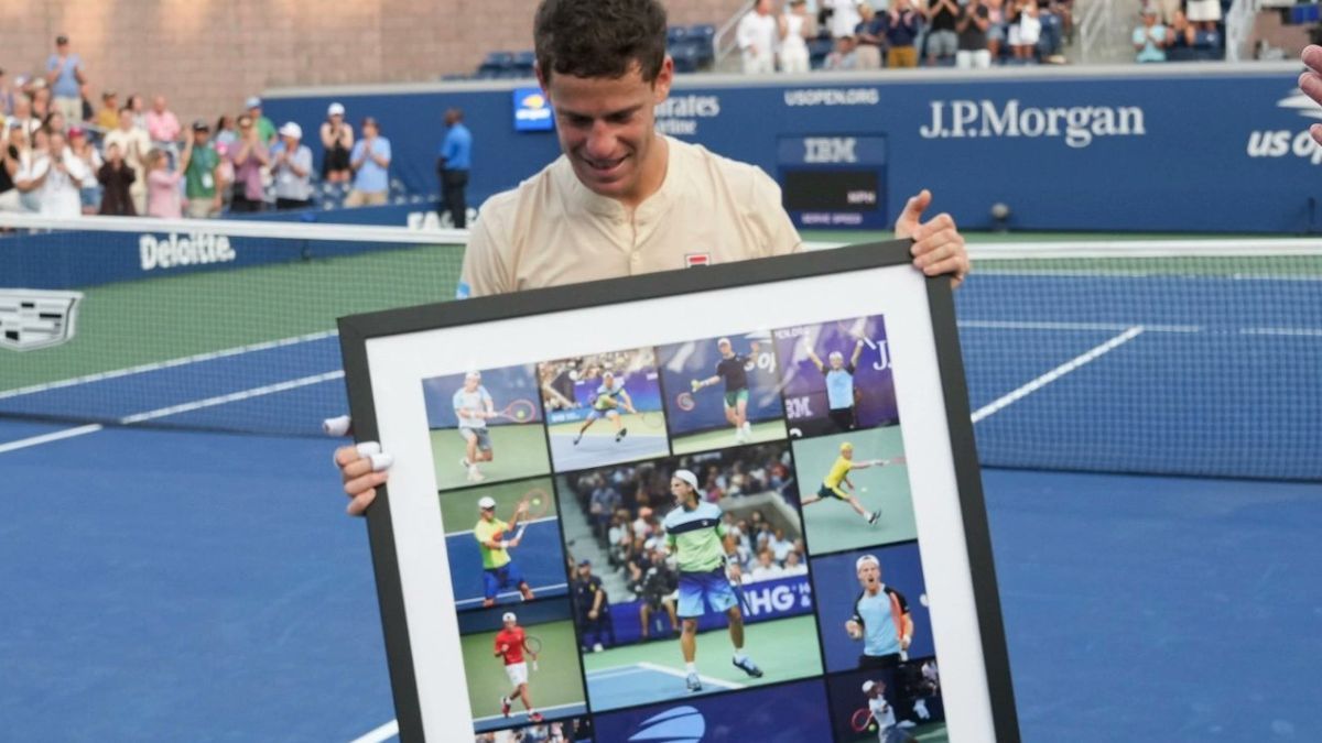 Diego Schwartzman fue homenajeado en su despedida del Us Open.&nbsp;