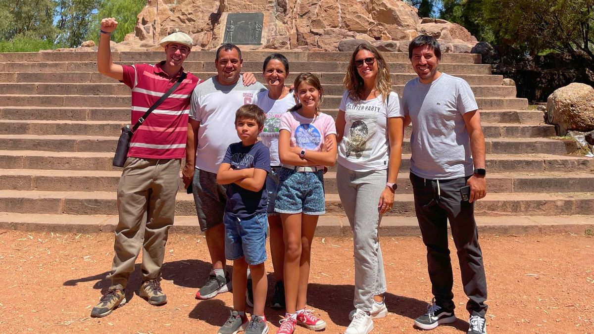 En el Cerro de la Gloria, su lugar favorito de Mendoza. En el Cerro de la Gloria, su lugar favorito de Mendoza.