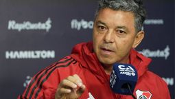 Luego de la eliminación, Marcelo Gallardo dio una conferencia atípica.  Luego de la eliminación, Marcelo Gallardo dio una conferencia atípica.