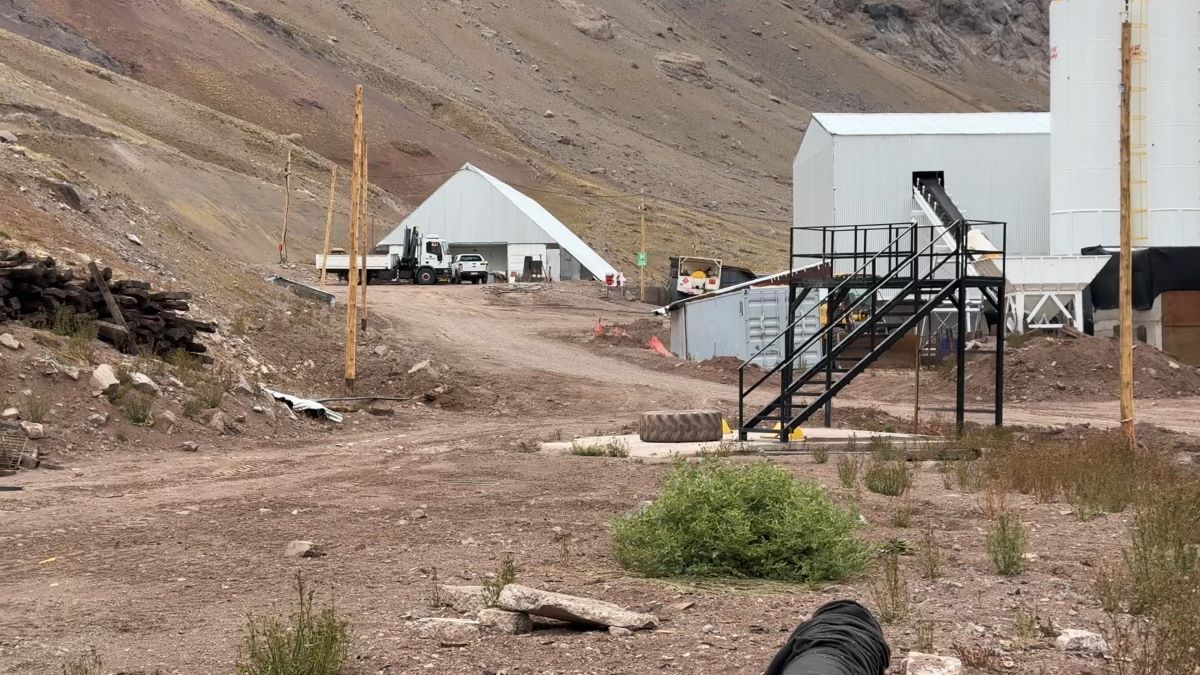 Parte del obrador de la obra fallida del Túnel Caracoles. Parte del obrador de la obra fallida del Túnel Caracoles.