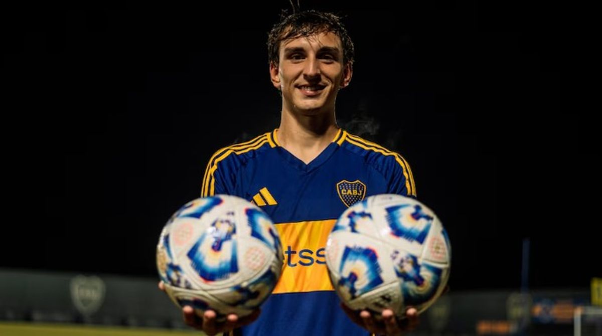 El jugador de 21 años trae sus goles a Gimnasia y Esgrima de Mendoza.