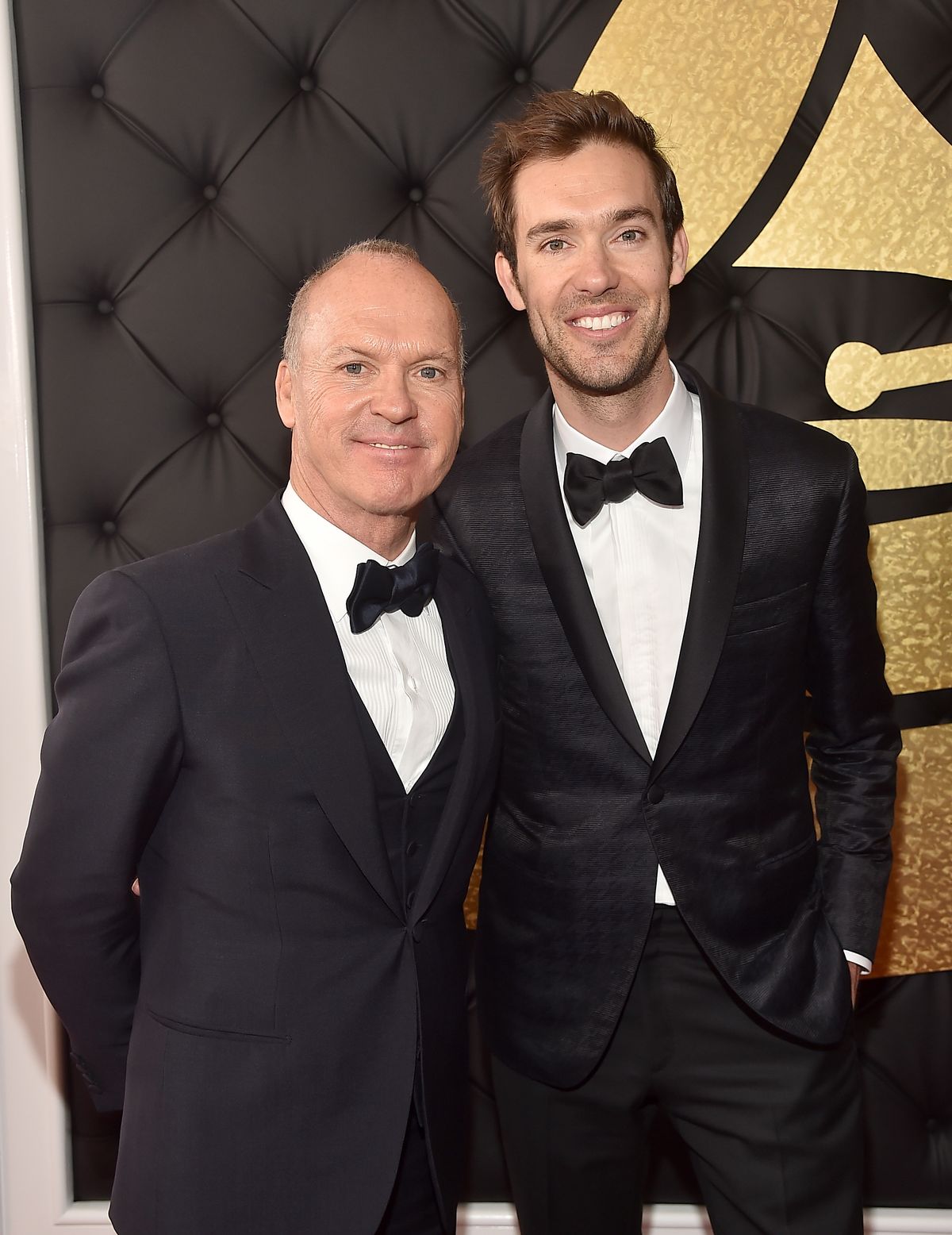 Michael Keaton y su hijo Sean. Michael Keaton y su hijo Sean.