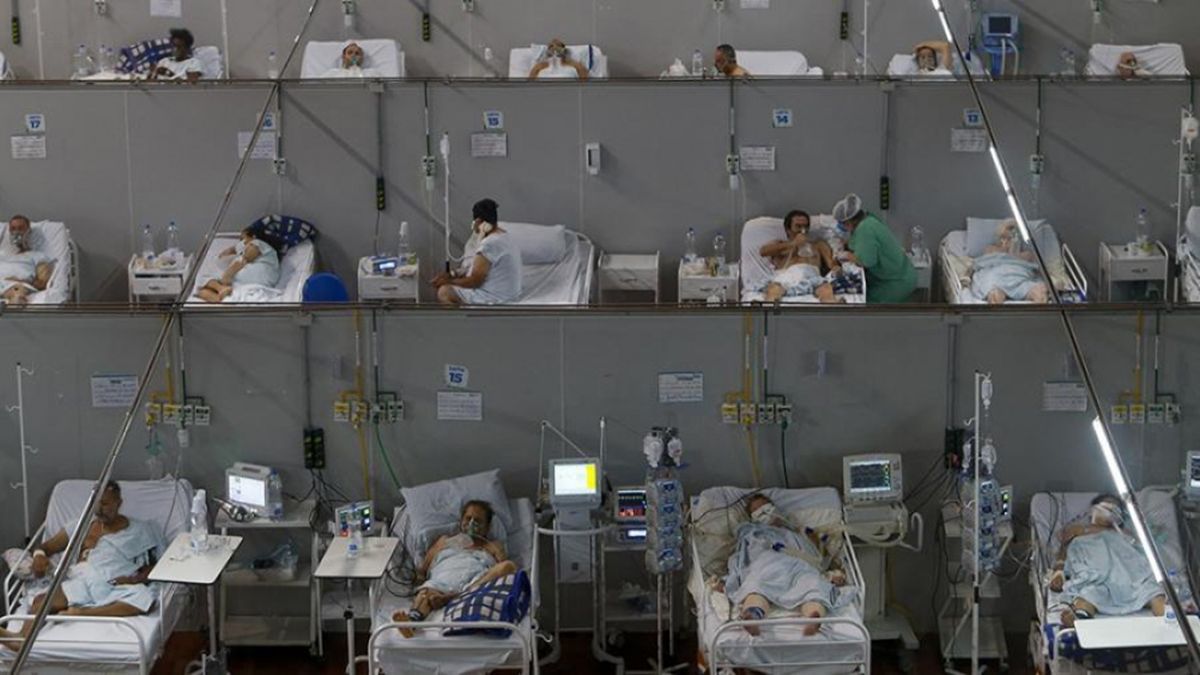 Brasil suma 12.748.747 pacientes infectados de coronavirus.