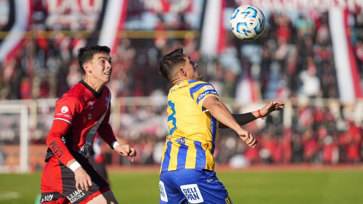 Deportivo Maipú juega ante Atlanta su último partido de local en el cierre de la primera rueda del torneo de la Primera Nacional.Foto: Axel Lloret/UNO.