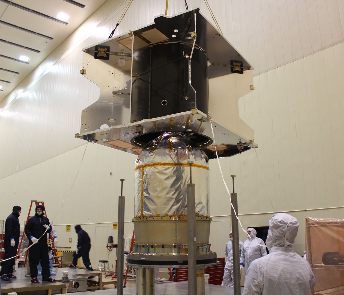La sonda Maven orbitaba Marte. La sonda Maven orbitaba Marte.