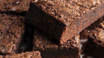 Receta fácil y rápida: brownies sin manteca