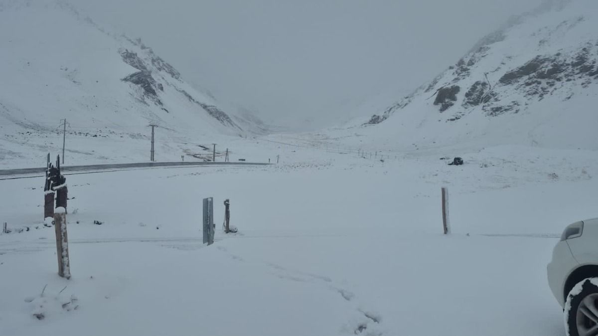 Así se vieron algunos paisajes de montaña en las últimas horas. Así se vieron algunos paisajes de montaña en las últimas horas.