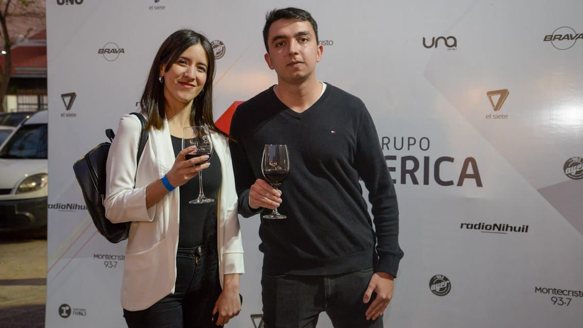 Barbara Dalmau y Jorge Farías.