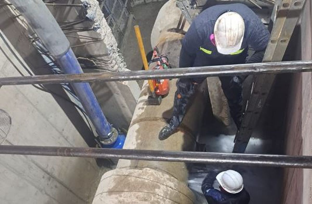 A las 2 de este sábado arrancó el corte de agua por parte de AYSAM.