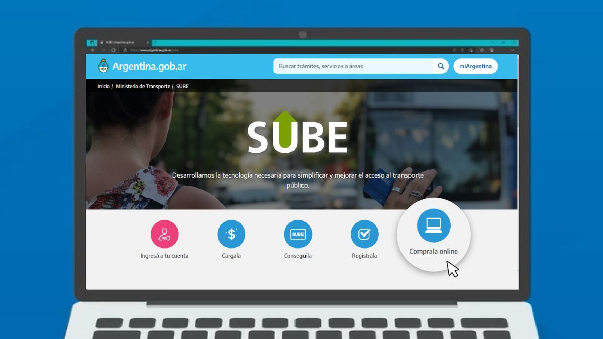 ¿Cómo comprar la tarjeta SUBE de manera online?