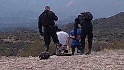 Los sujetos fueron detenidos en los senderos de Chacras de Coria.
