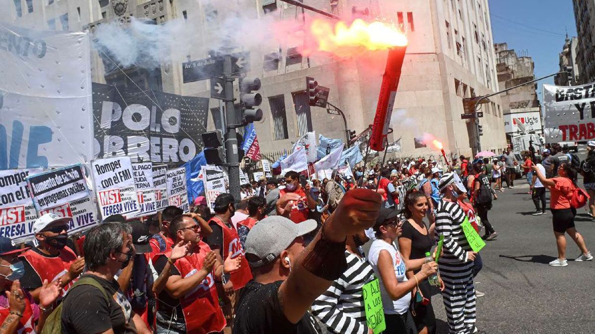 La Marcha Federal concluirá el jueves en Buenos Aires.