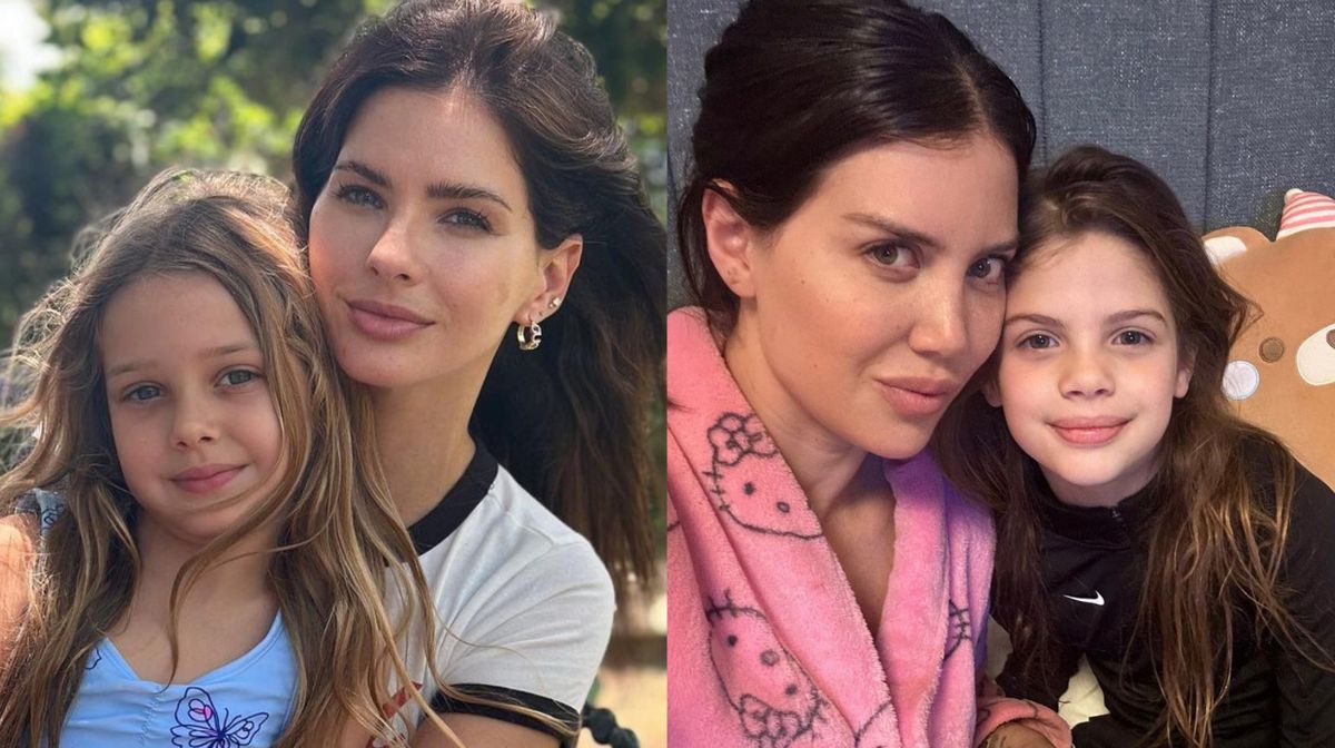 Wanda Nara grabó a su hija hablando de Magnolia