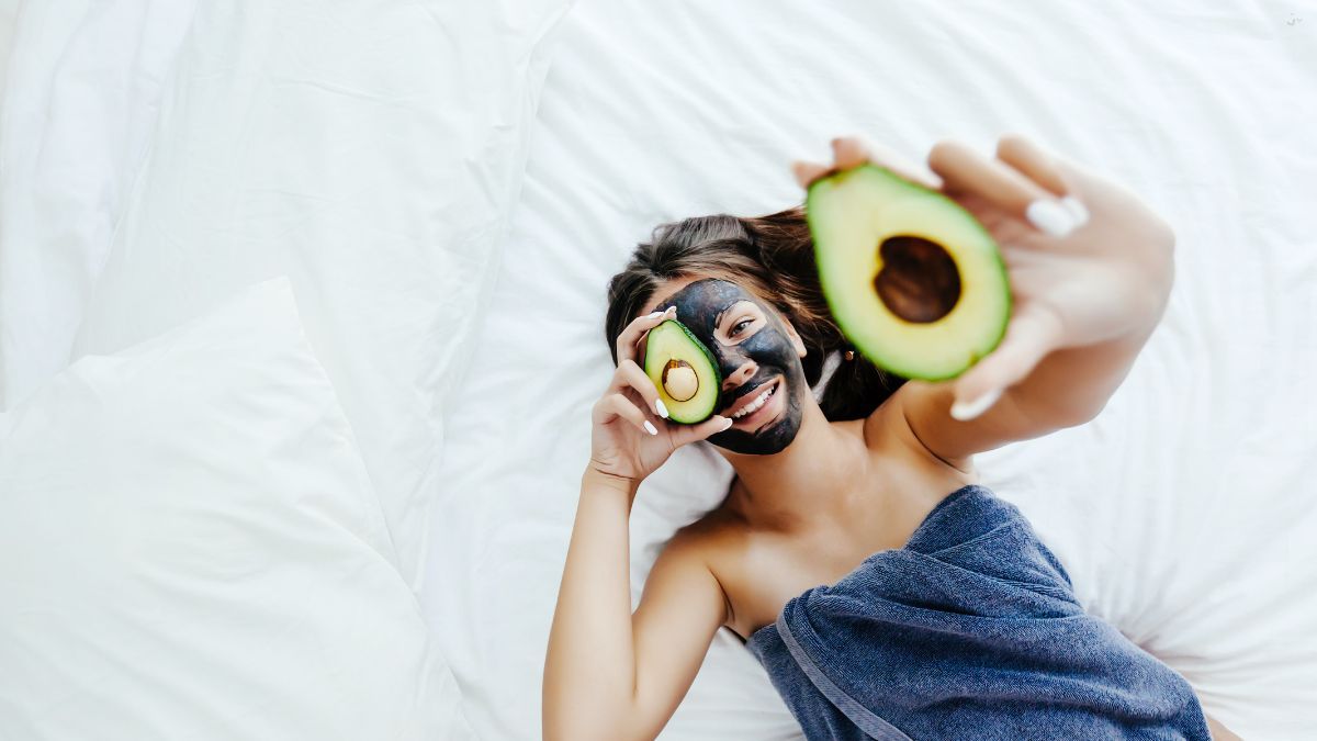 Mascarilla de aguacate. Mascarilla de aguacate. 