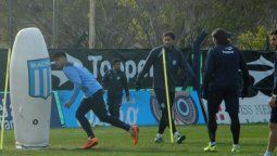 Un gran susto en la práctica de Racing