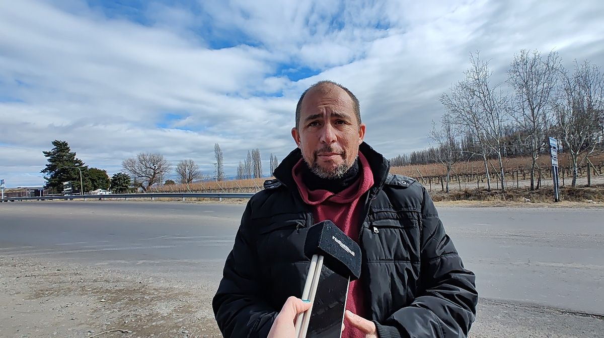 El vecino Francisco Pancho Giaquinta se mostró contento con la nueva ubicación para la instalación de la planta de residuos. El vecino Francisco Pancho Giaquinta se mostró contento con la nueva ubicación para la instalación de la planta de residuos.