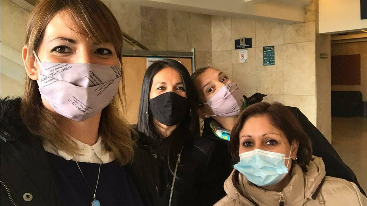 Algunas de las mamás mendocinas que impulsaron la ley de oncopediatría provincial y ahora van por la nacional.