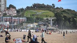 Chile avisó acerca de un fenómeno marítimo y pidió precaución a los turistas.