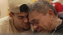 Así fue el reencuentro del futbolista Luis Díaz con su padre