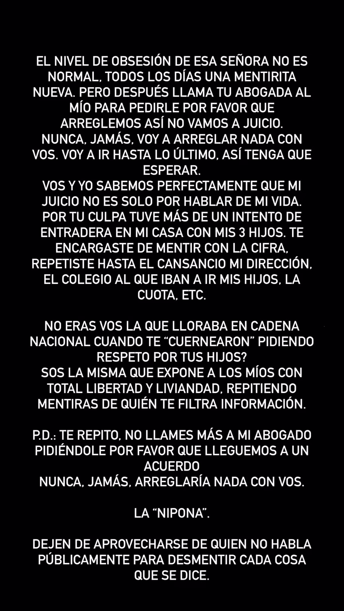 La China Suárez explotó contra Yanina Latorre: "¡Llorabas cuando te cuernearon!". La China Suárez explotó contra Yanina Latorre: "¡Llorabas cuando te cuernearon!".