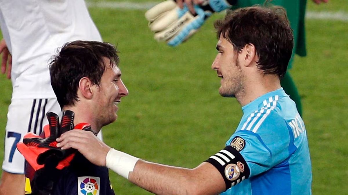 Lionel Messi mantenía una relación formal con Iker Casillas.