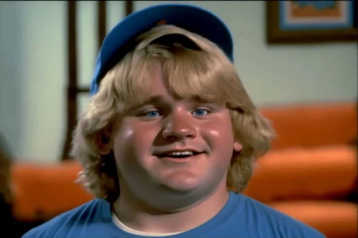 Así se vería Chris Griffin en la vida real. Así se vería Chris Griffin en la vida real.