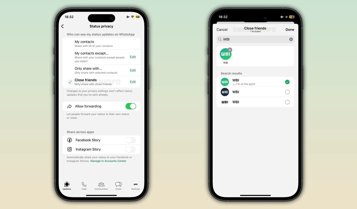 Paso a paso para activar la nueva función de WhatsApp. Foto: WABetaInfo Paso a paso para activar la nueva función de WhatsApp. Foto: WABetaInfo
