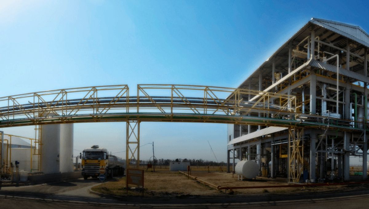 La ley ómnibus podría agravar la crisis de las industrias dedicadas a producir biodiésel y bioetanol. (Foto: Rosario Bioenergy)