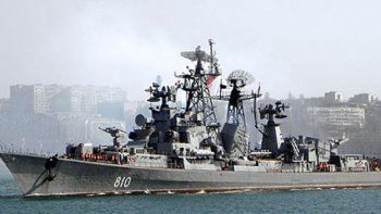 Rusia dijo que uno de sus buques evitó una colisión con un barco turco