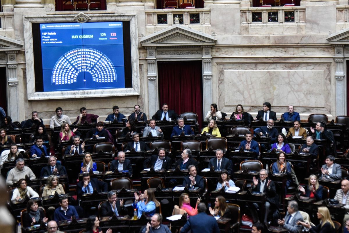 Diputados votó contra un DNU de Javier Milei sobre el presupuesto de Inteligencia.