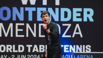 Santiago Lorenzo avanzó en el cuadro principal del WTT Contender Mendoza 2024