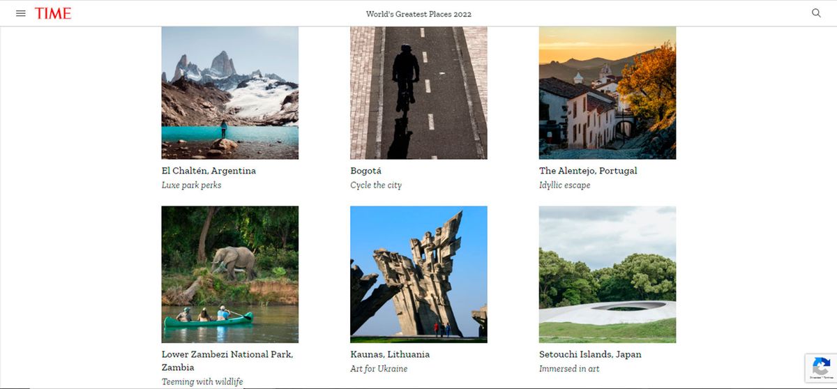 El Chaltén, en Santa Cruz, fue elegido entre los 50 destinos turísticos del mundo a visitar.