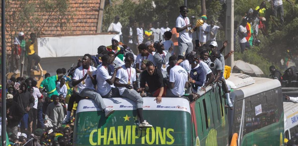 Los insólitos premios que recibieron los jugadores de Senegal tras ganar la Copa Africana de Naciones