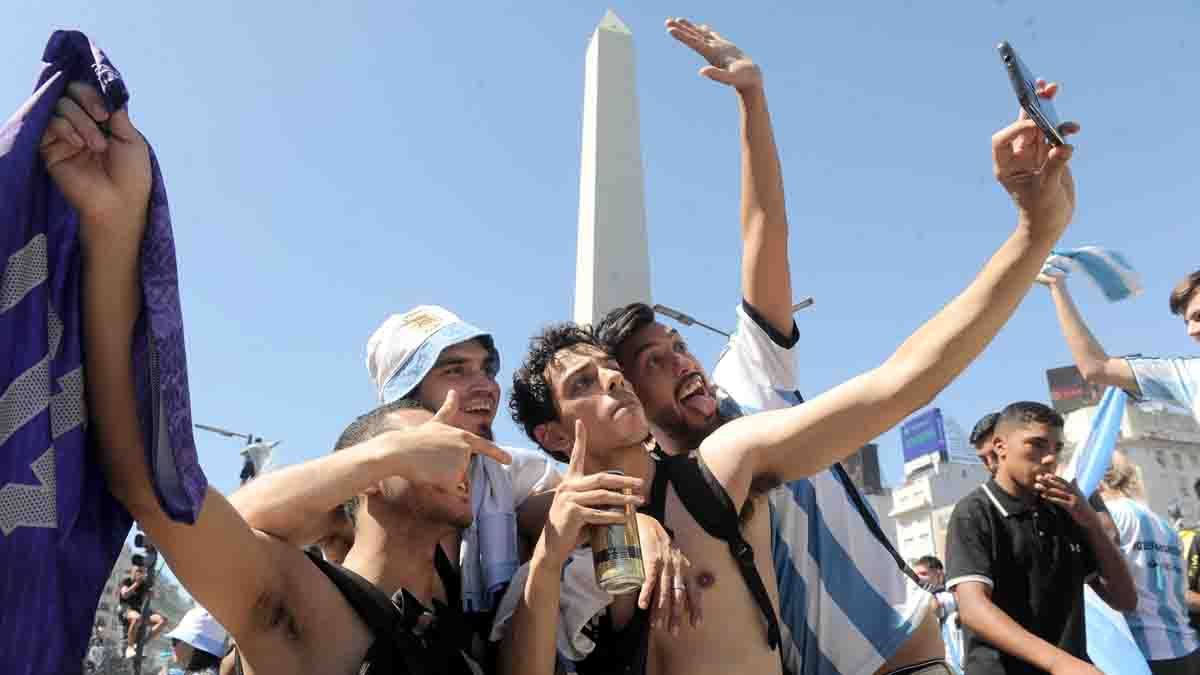 Una selfie para la historia.