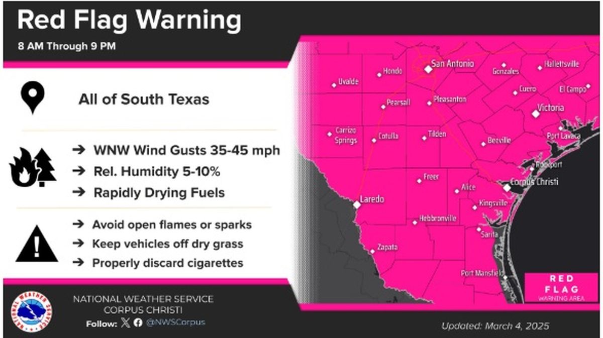 El alerta se extiende a varios estados de Estados Unidos El alerta se extiende a varios estados de Estados Unidos