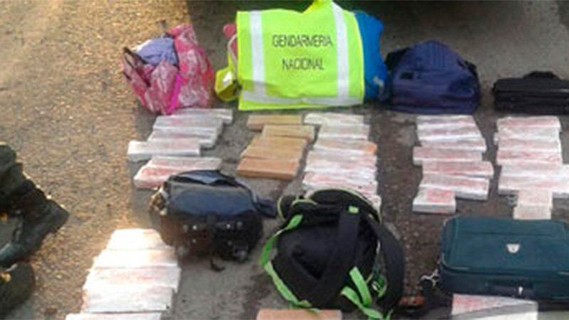 Secuestraron 42 kilos de marihuana en la ruta nacional 12