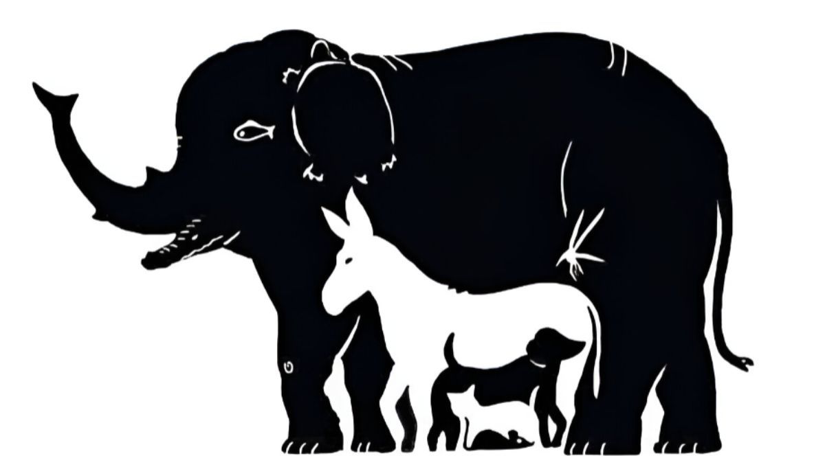 Acertijo visual: solo las personas con vista de halcón podrán encontrar los animales ocultos