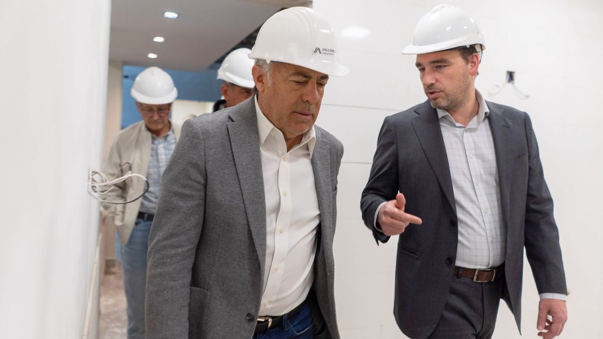 El gobernador Alfredo Cornejo y el ministro de Salud